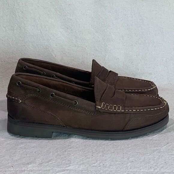 Vintage Campus Club Penny Loafers Mens Size 10D - Picture 3 of 16